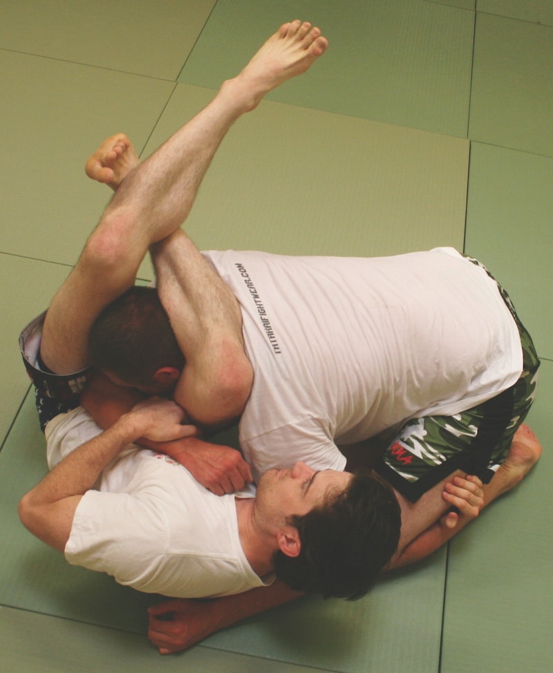 Matrix Fight Night - A triangle with a stronger meaning! A choke hold that  strangles the opponent by encircling the opponent's neck and one arm with  the legs in a configuration similar