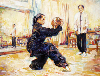 Painting Dr. Yang
